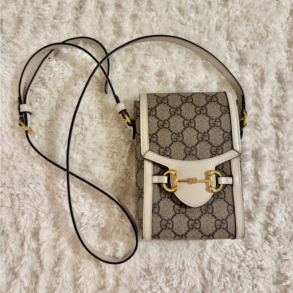 Gucci Horsebit 1955 mini bag Beige